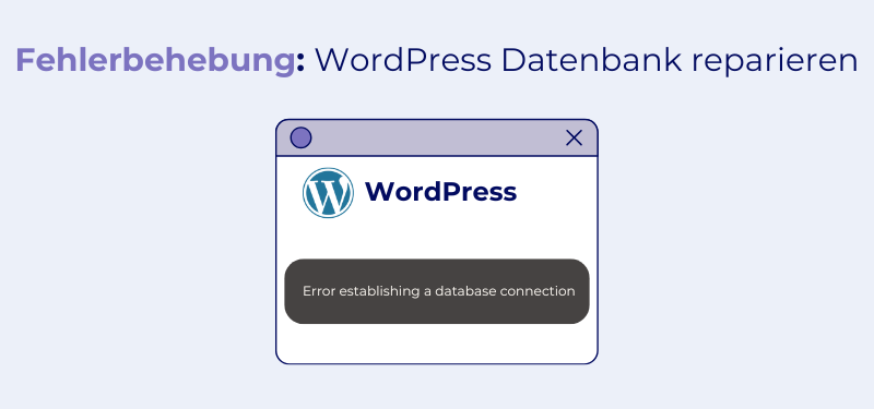 WordPress Datenbank reparieren