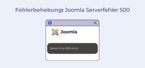 Beitragsbild Serverfehler 500 Joomla