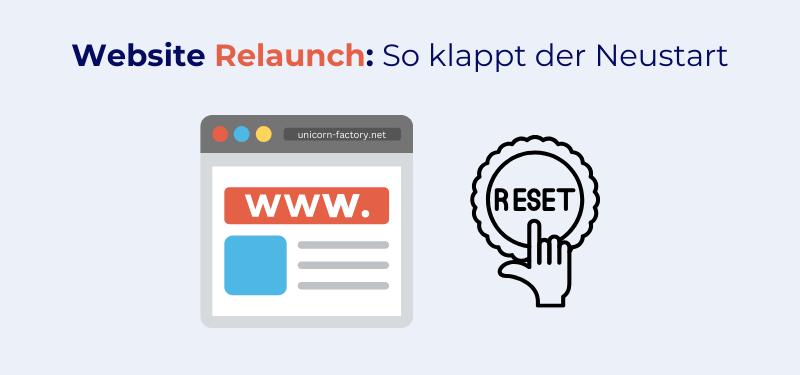 Beitragsbild Website Relaunch